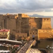 Castel_dell’Ovo,_Napoli,_Italy Замок Кастель дель Ово